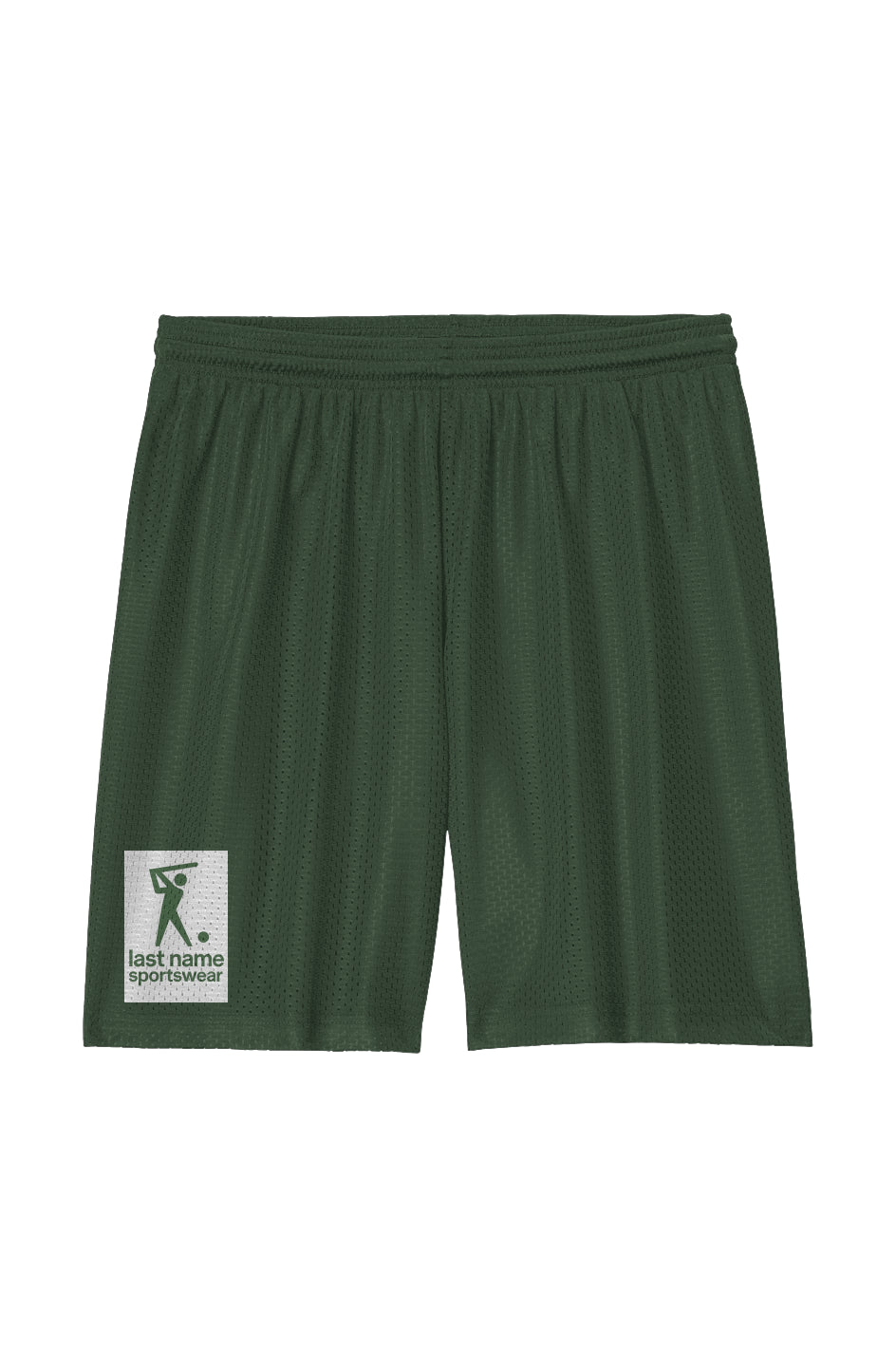 Last Name Mesh 7” Short – My Store